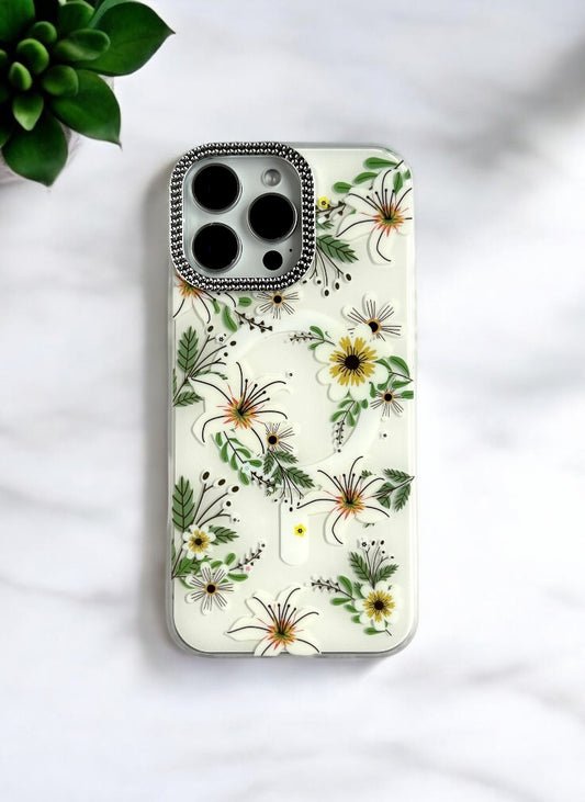 Sunflower Serenade Floral Phone Case