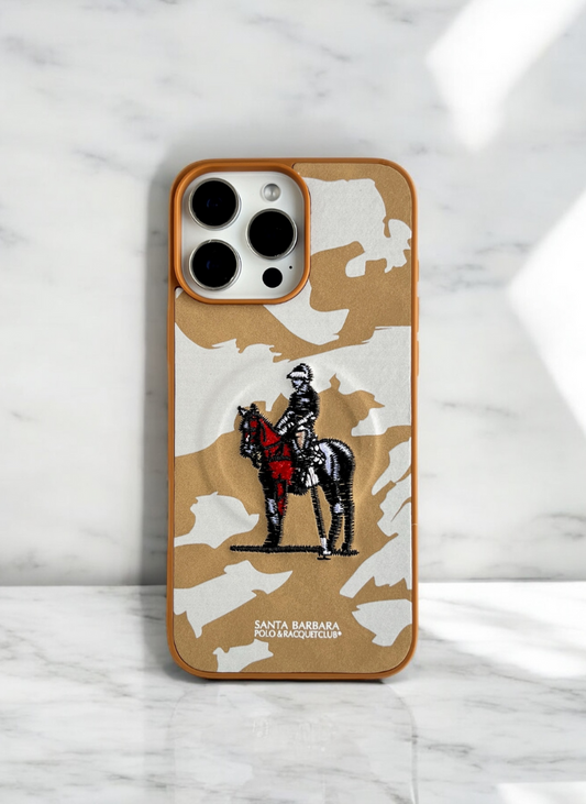 Santa Barbara Desert Camo Embroidered Case