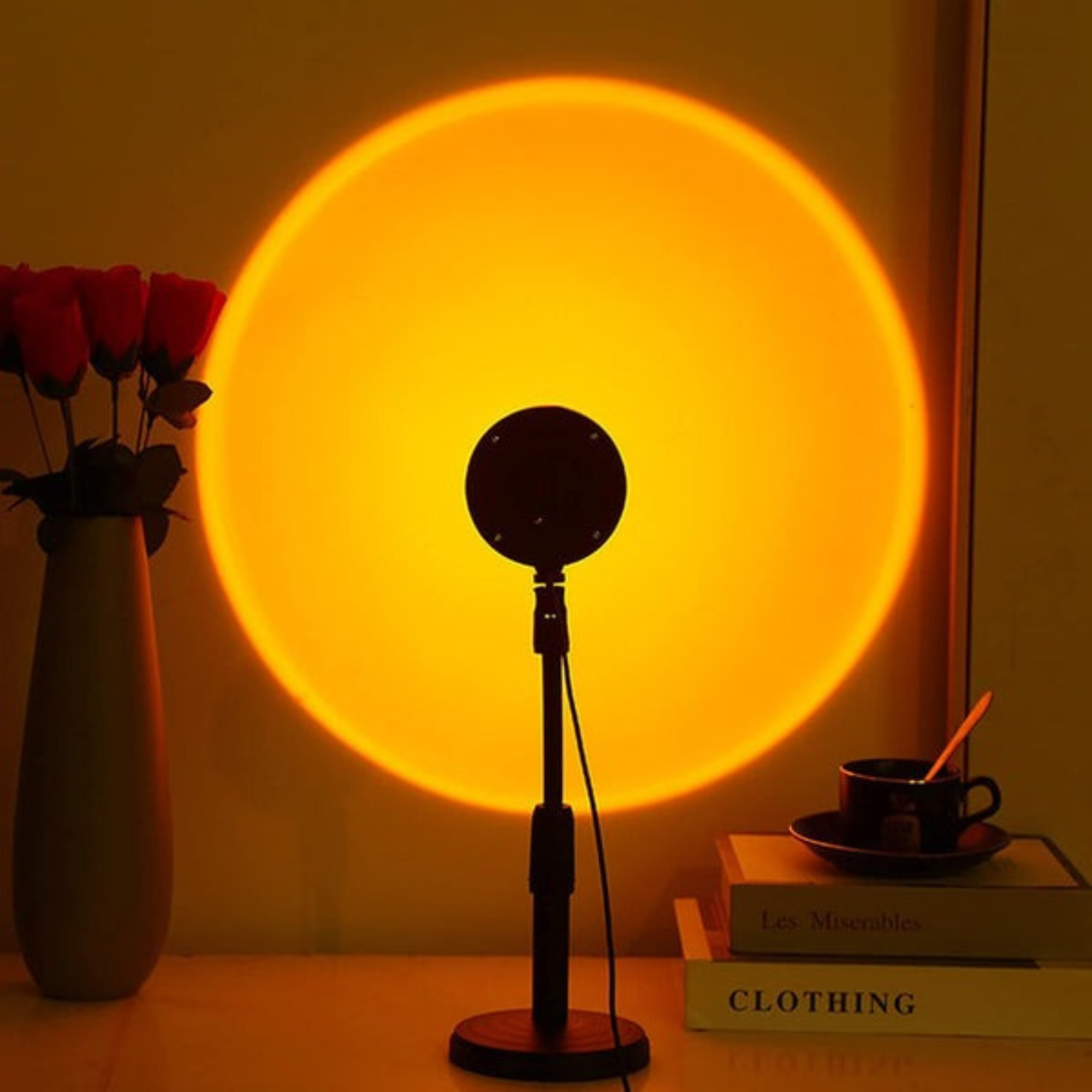 Sunset Lamp - 16 Colors Changing Sunset Projection Lamp With 4