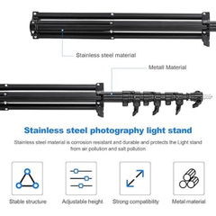 Portable 7ft Long Tripod Stand With Adjustable Mobile Holder by Buzz Street™