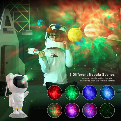 Astronaut Galaxy Projector With Remote Control