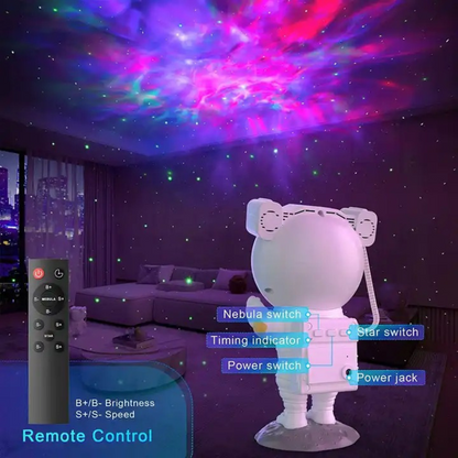 Astronaut Galaxy Projector With Remote Control