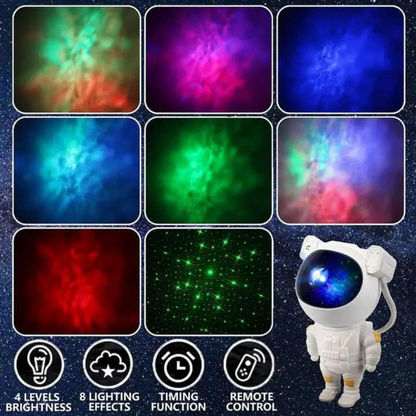 Astronaut Galaxy Projector With Remote Control