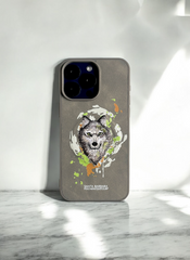 Santa Barbara Grey Wolf Case for iPhone 16 Plus