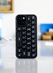 Black Kawaii Keypop Case for iPhone 15