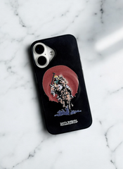 Santa Barbara Midnight Black Warrior Case for iPhone 16 Plus