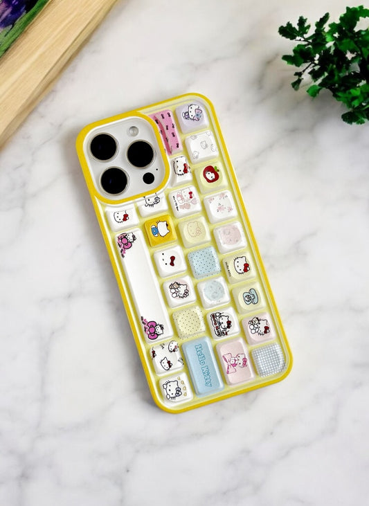 Lemon Kawaii Keypop Case for iPhone 15 Pro Max