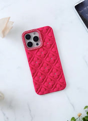 Hot Pink 3D Case for iPhone 16 Pro Max