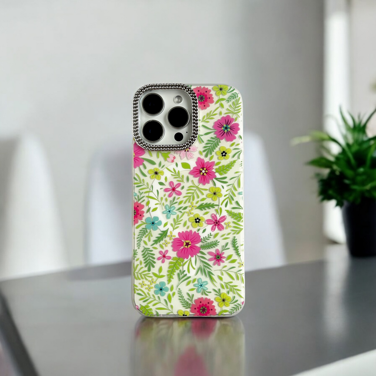 Elegant Floral Bliss Case- Springtime Bloom