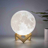 3D Art Moon Night Light Lamp by Buzz Street™