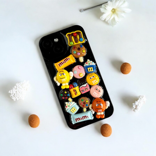 ChocoMania M&M Candy Crush Black Case