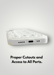 White Kawaii Keypop Phone Case