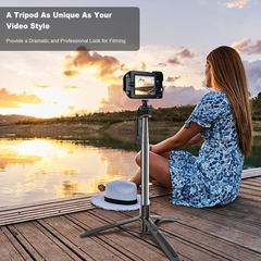 Q05 Bluetooth Selfie Stick Foldable Multi-Functional Tripod