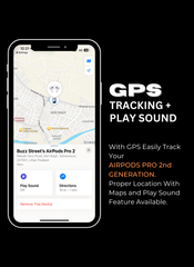 Buzz Street™ AirPods Pro 2nd Gen With Noise Cancellation | Free Silicone Case