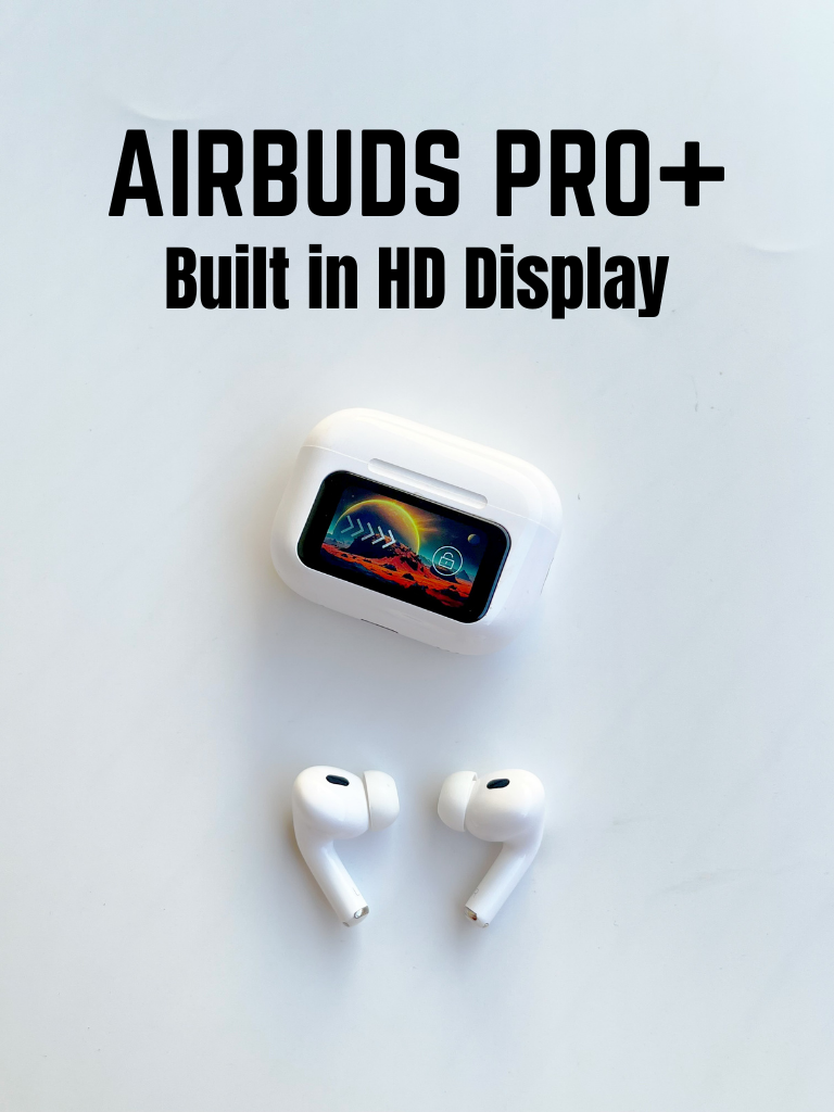 The Ultimate Combo- Display AirBuds With Ultra Smartwatch