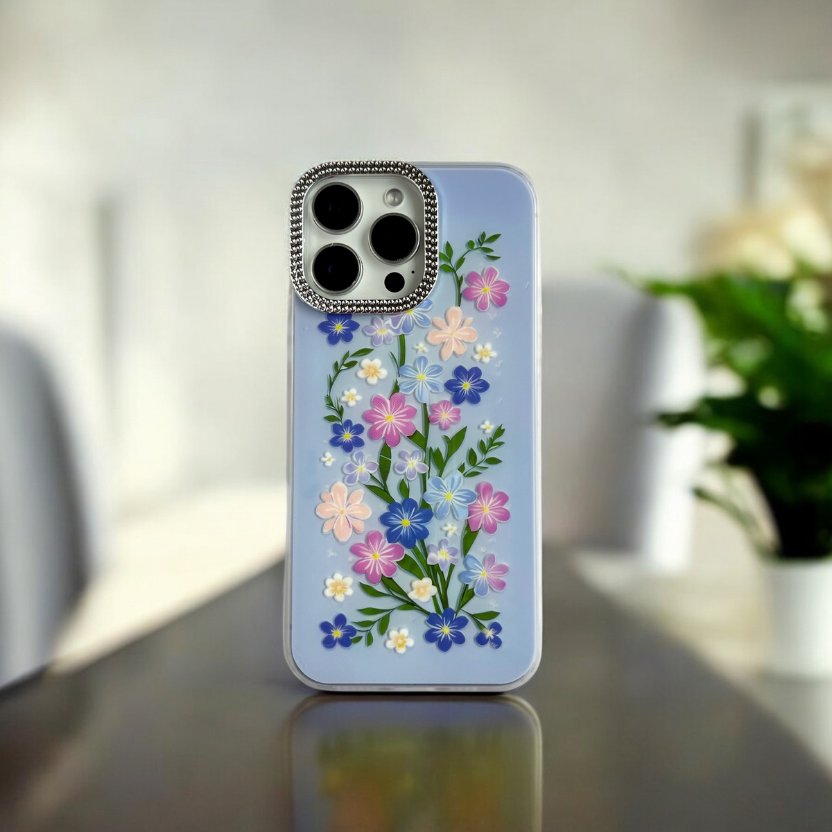 Elegant Floral Bliss Case- Pastel Paradise Pattern