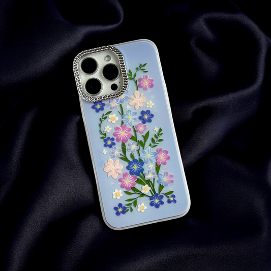 Elegant Floral Bliss Case- Pastel Paradise Pattern