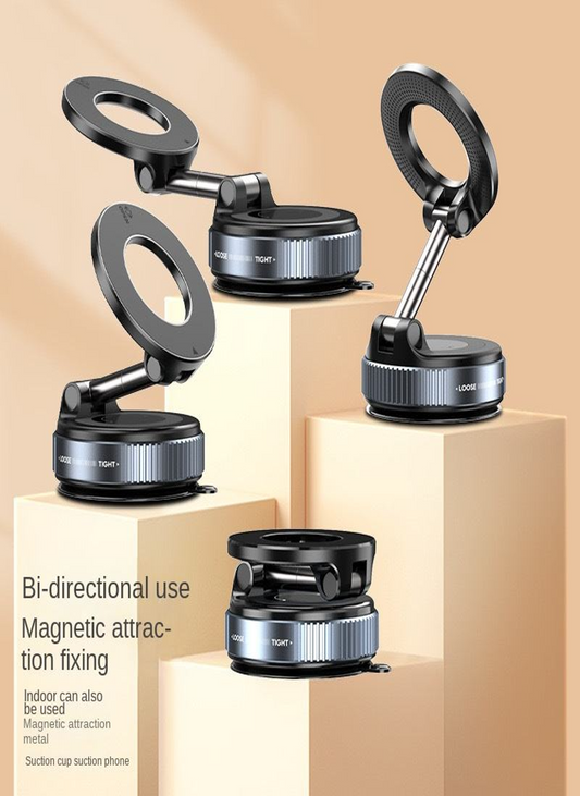 Buzz SnapMount Magnetic 360° Universal Phone Holder for Content Creation | Car & Desk Mount