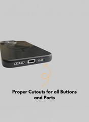 Black Solid Silicone Case for iPhone 16 Plus