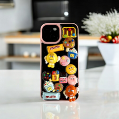 ChocoMania M&M Candy Crush Pink Case