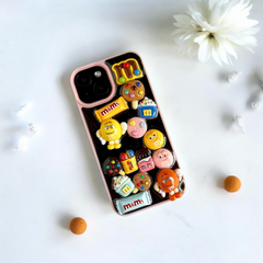 ChocoMania M&M Candy Crush Pink Case