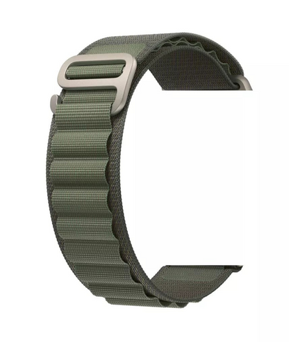 Alpine Loop Band For Apple Watch Series ULTRA/9/8/7/6/5/4 SE- GREEN