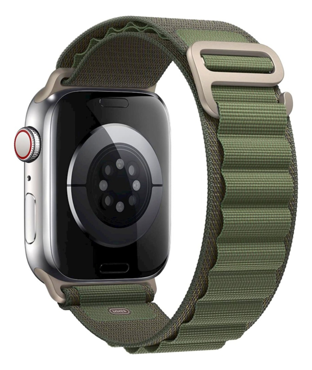 Alpine Loop Band For Apple Watch Series ULTRA/9/8/7/6/5/4 SE- GREEN