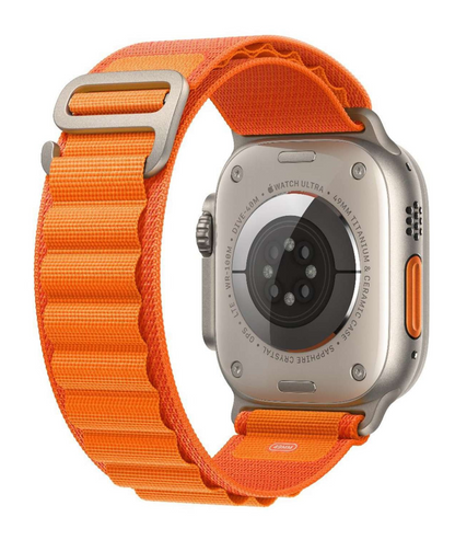 Alpine Loop Band For Apple Watch Series ULTRA/9/8/7/6/5/4 SE- ORANGE