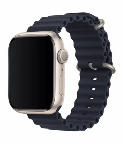 Ocean Band For Apple Watch Series ULTRA/9/8/7/6/5/4 SE- BLACK