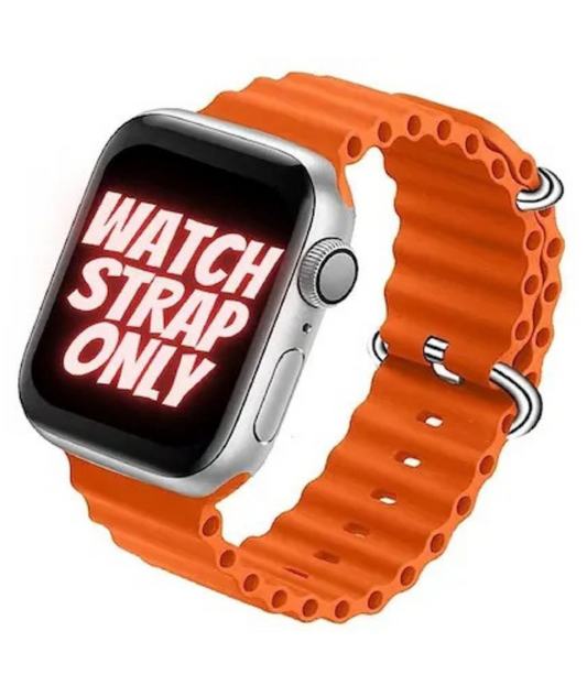 Ocean Band For Apple Watch Series ULTRA/9/8/7/6/5/4 SE- ORANGE