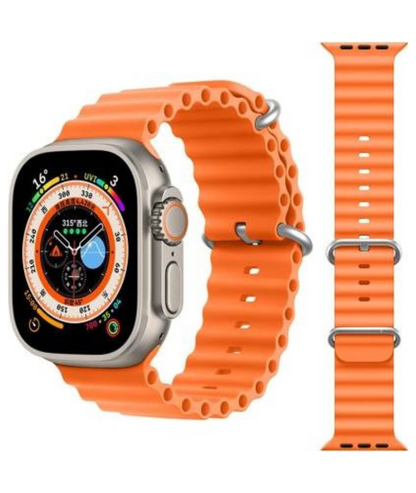 Ocean Band For Apple Watch Series ULTRA/9/8/7/6/5/4 SE- ORANGE