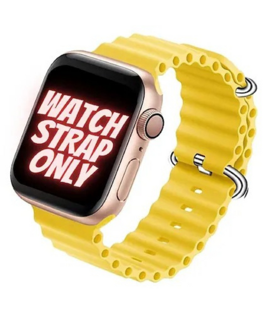 Ocean Band For Apple Watch Series ULTRA/9/8/7/6/5/4 SE- YELLOW