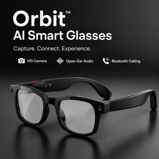 Orbit Pro Smart Glasses | AI Powered Glasses with HD Camera