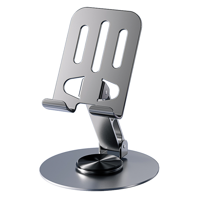 Universal Mobile Phone Stand 360 Rotation Carbon Steel Foldable Portable Holder