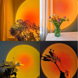 Sunset Lamp Projection: 16 Colors Changing Night Light with Remote by Buzz Street™