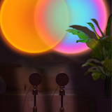 Sunset Lamp Projection: 16 Colors Changing Night Light with Remote by Buzz Street™