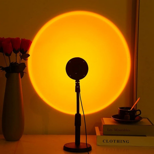 Sunset Lamp Projection: 16 Colors Changing Night Light with Remote by Buzz Street™