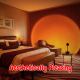 Sunset Lamp Projection: 16 Colors Changing Night Light with Remote by Buzz Street™