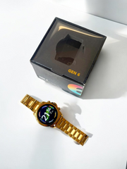 Fossil Generation 6 Gold Stainless Steel Metal Chain Smartwatch
