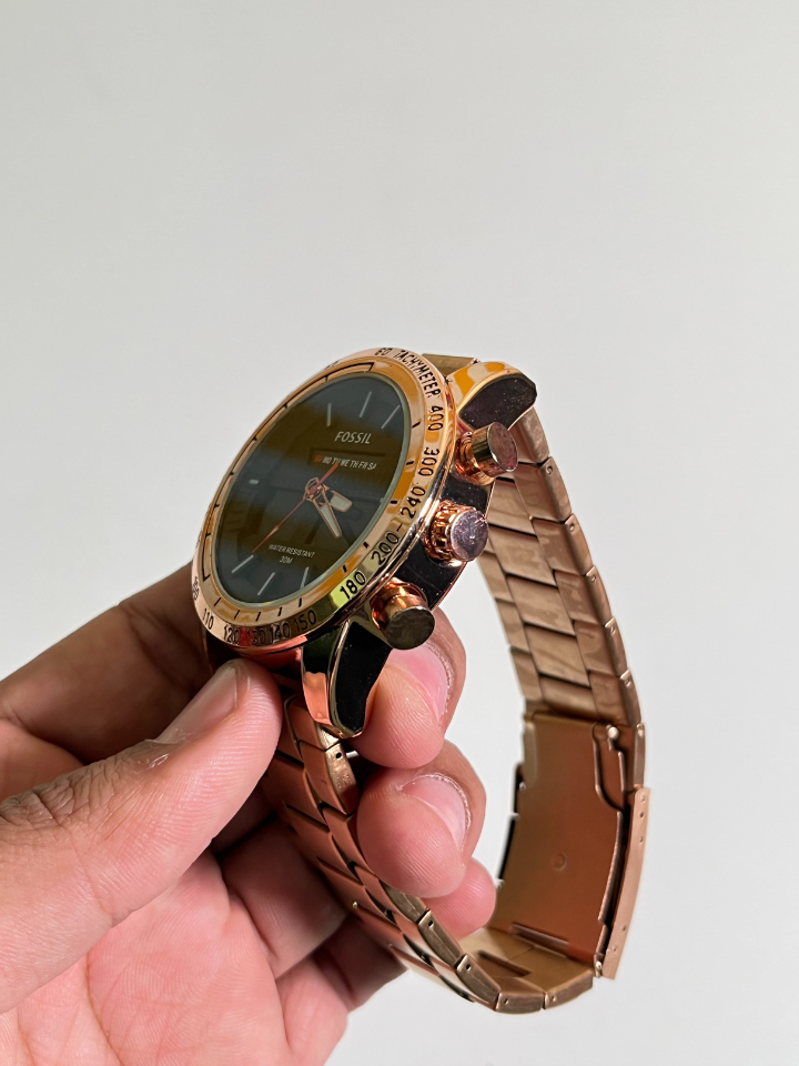 Fossil Tachymeter Gold For Men